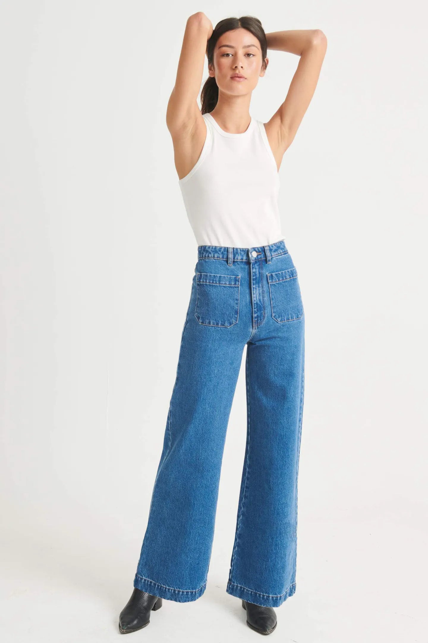 Sailor Jean in Ashley Blue