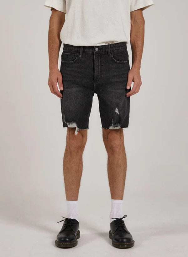 Black ripped shorts nz hotsell