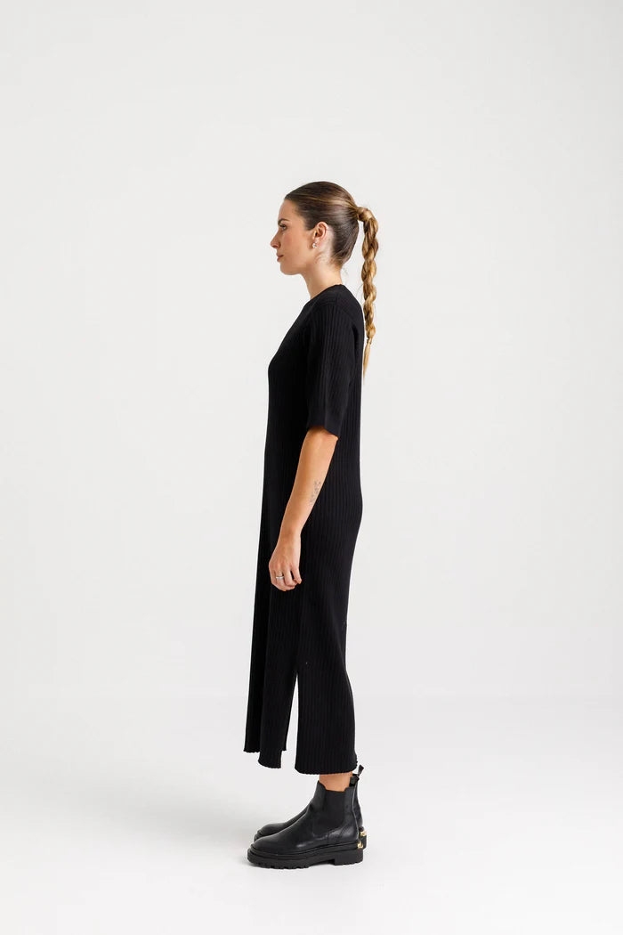 THING THING // Sienna Knit Dress BLACK