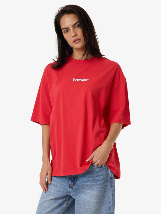 THRILLS // Arena OS Tee FLAME RED