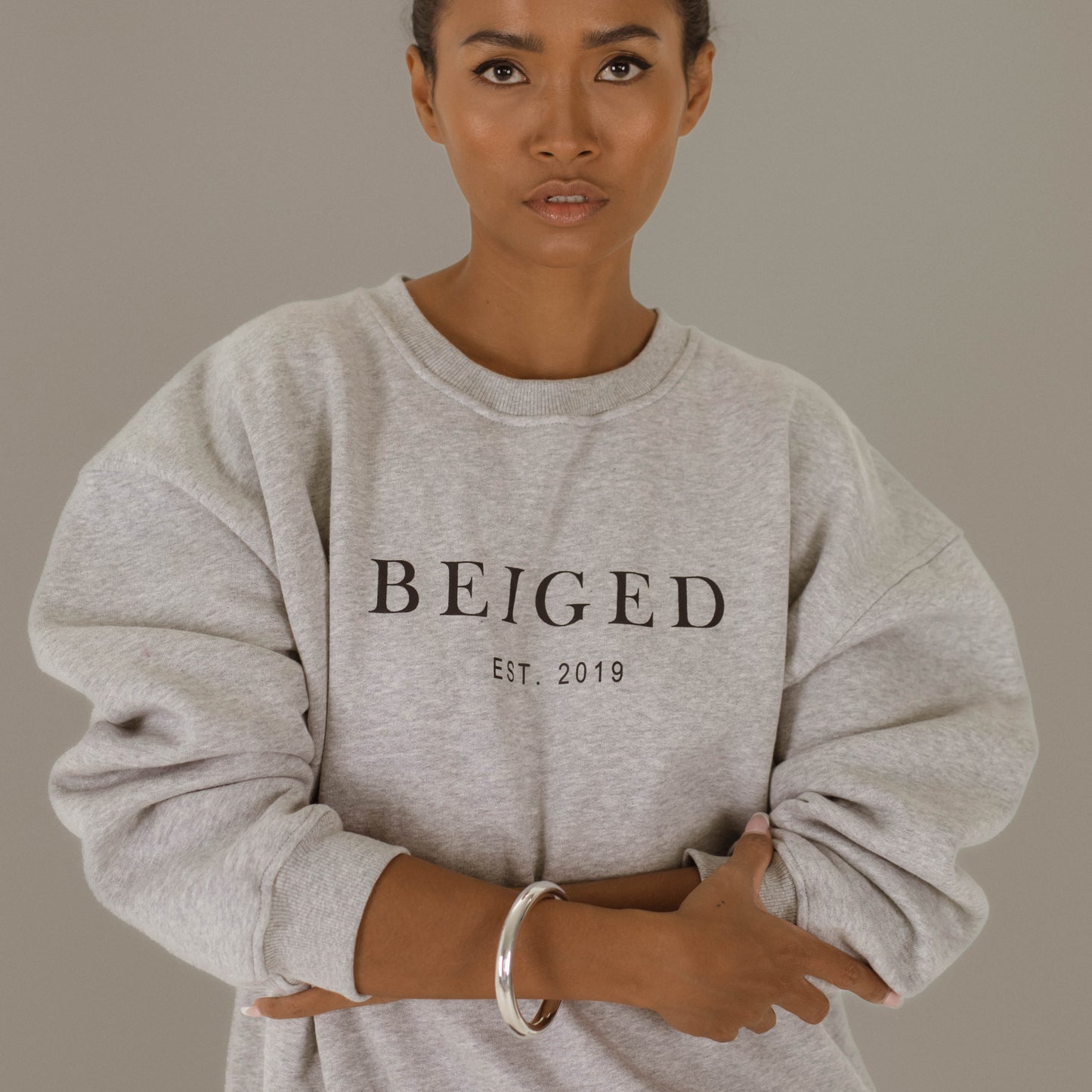 BEIGED // Heritage Sweater GREY MARLE