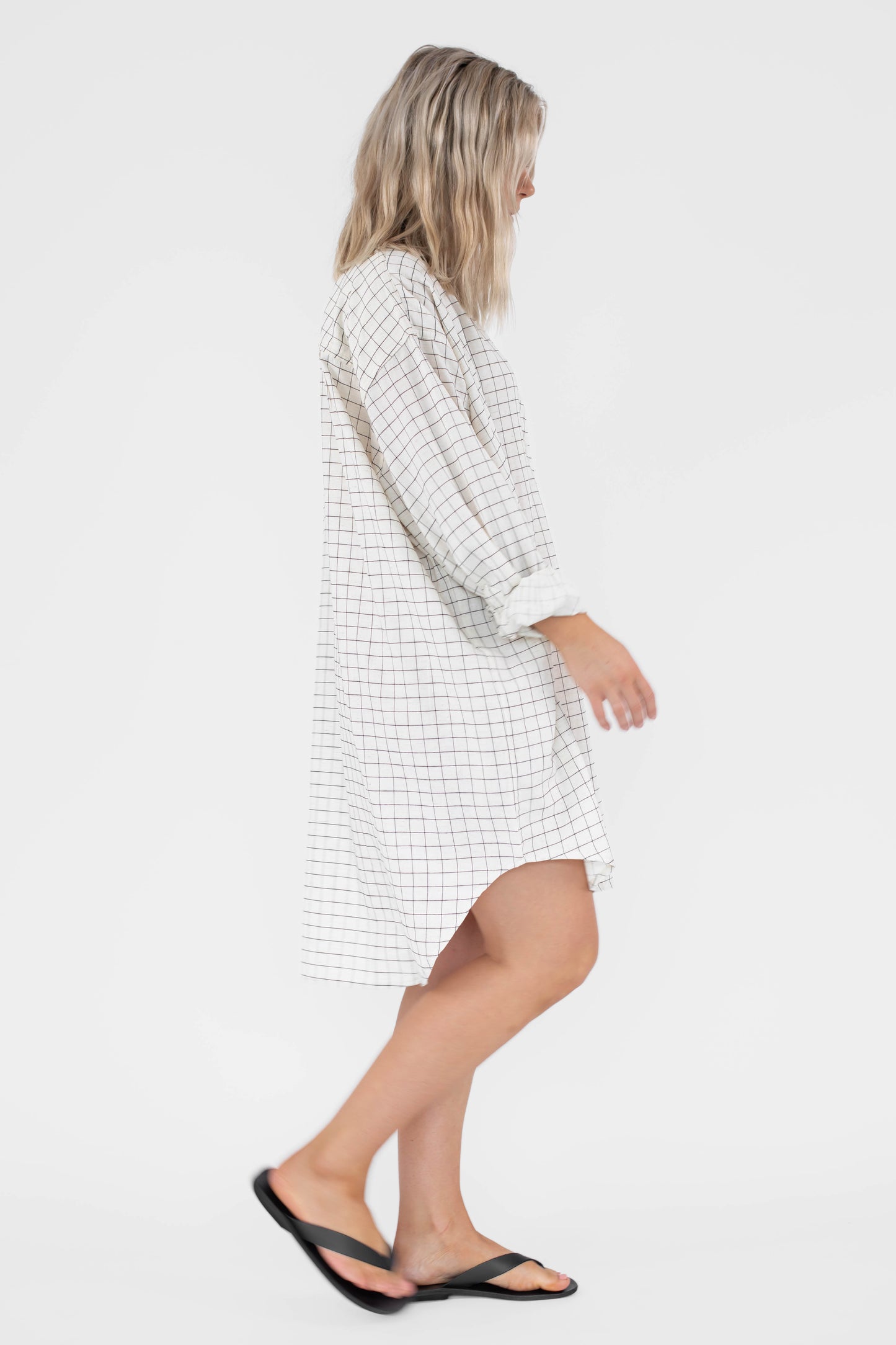 BEIGED // The Everyday Shirt Dress GRID