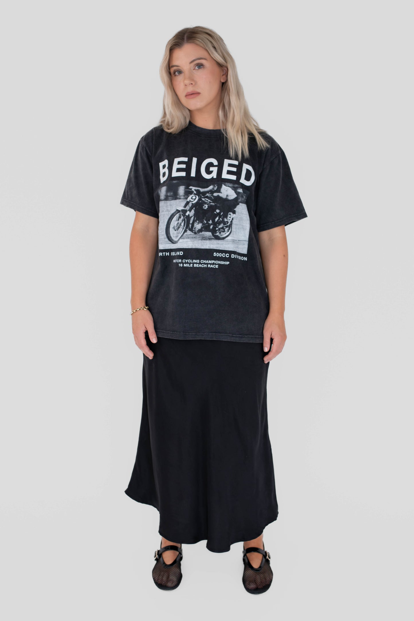 BEIGED // Vintage Moto Tee