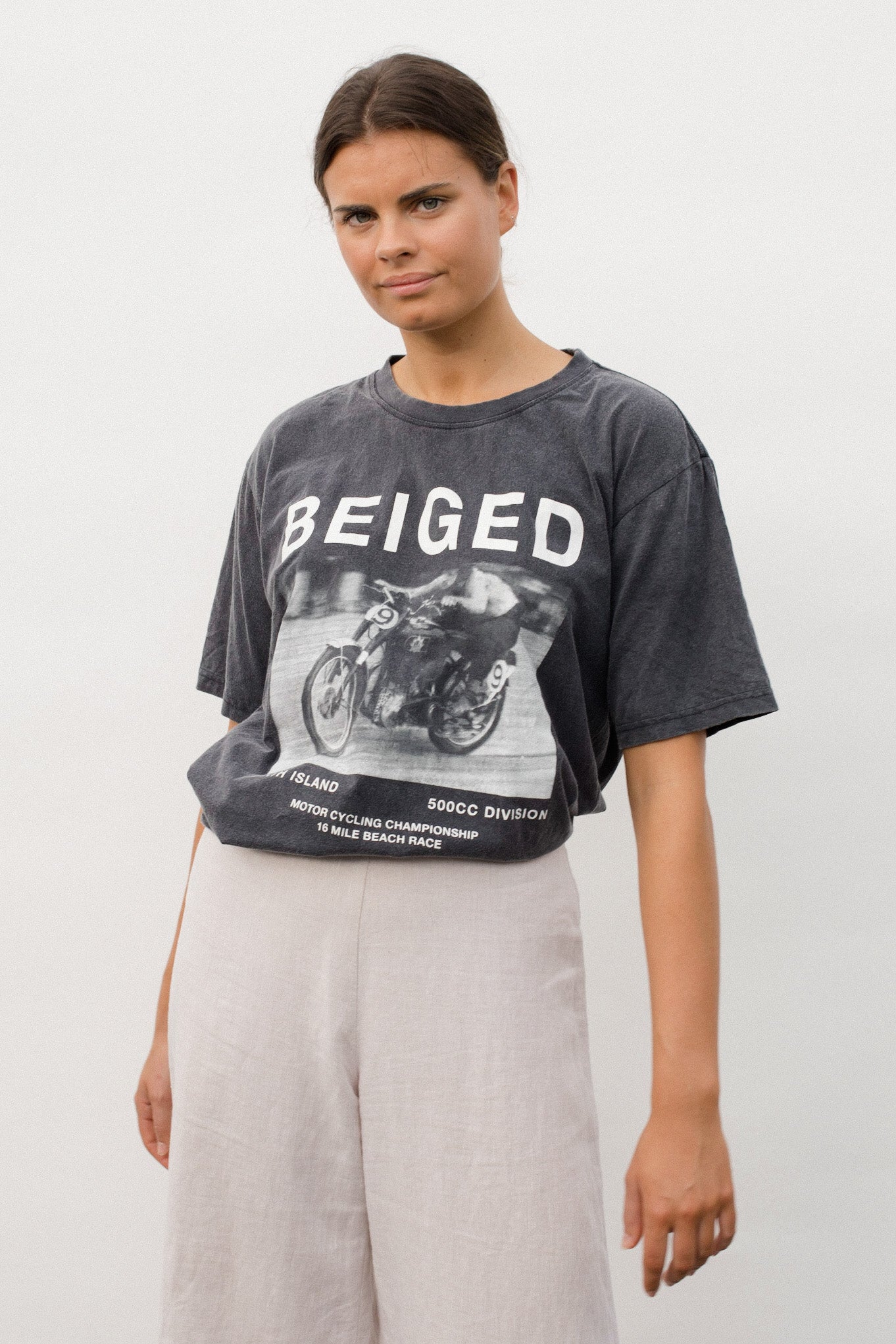 BEIGED // Vintage Moto Tee