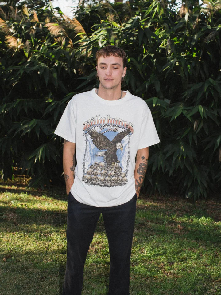 BILLY BONES // Bold Eagle Tee OFF WHITE