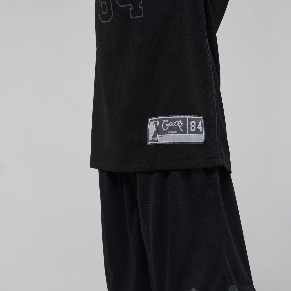 CRATE KIDS // 84 Team Singlet BLACK