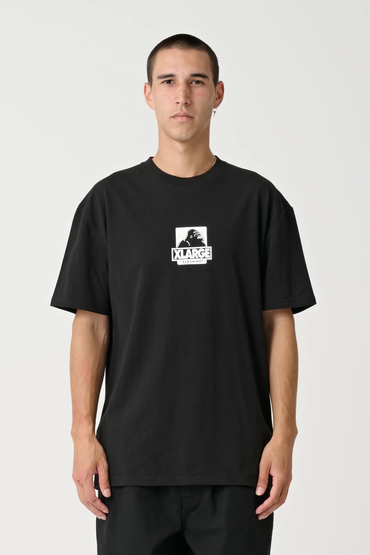 XLARGE // 91 OG SS Tee SOLID BLACK