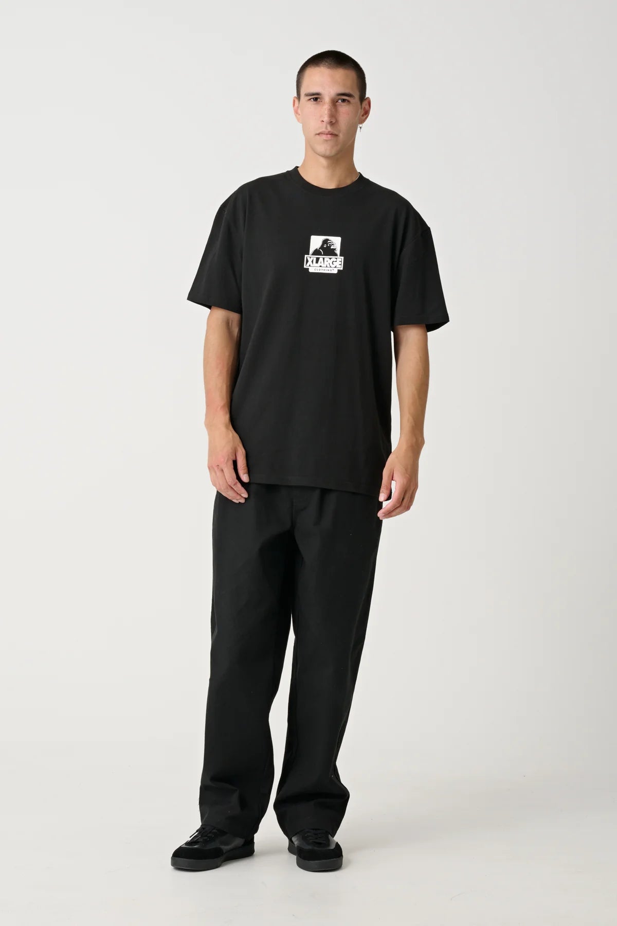 XLARGE // 91 OG SS Tee SOLID BLACK