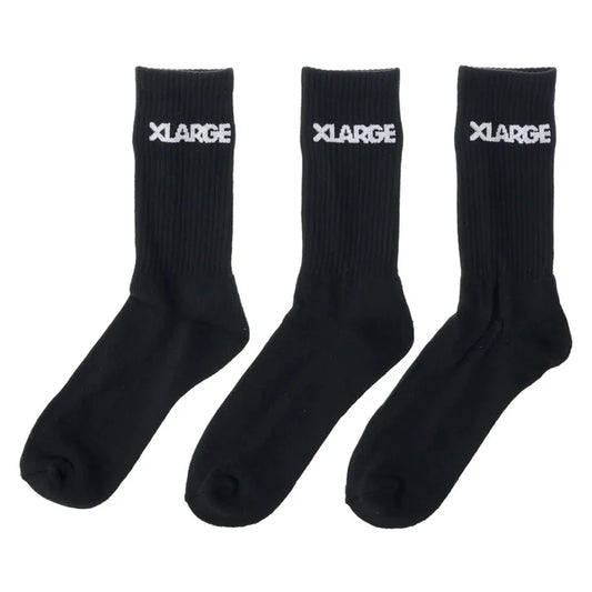 XLARGE // 91 Sock Pack BLACK