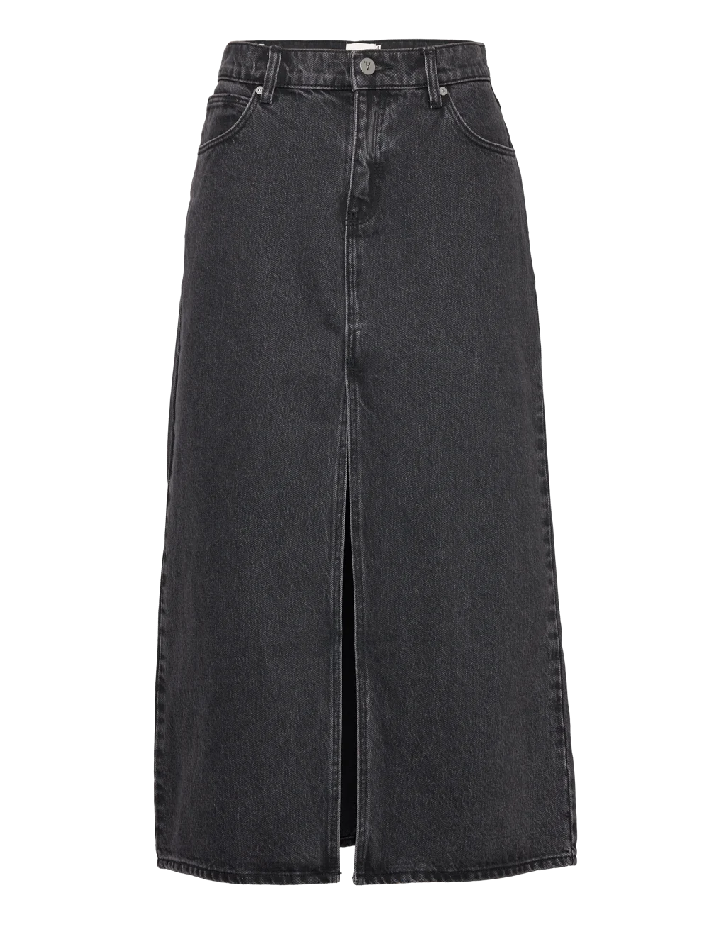 ABRAND // Low Maxi Skirt Chloe WASHED BLACK