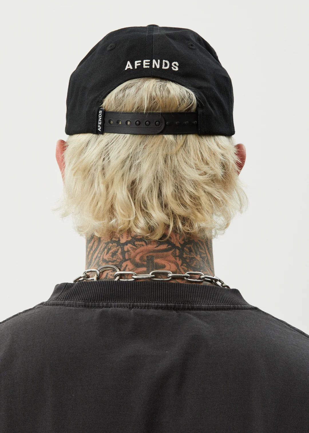 AFENDS // Antic 5 Panel Cap BLACK