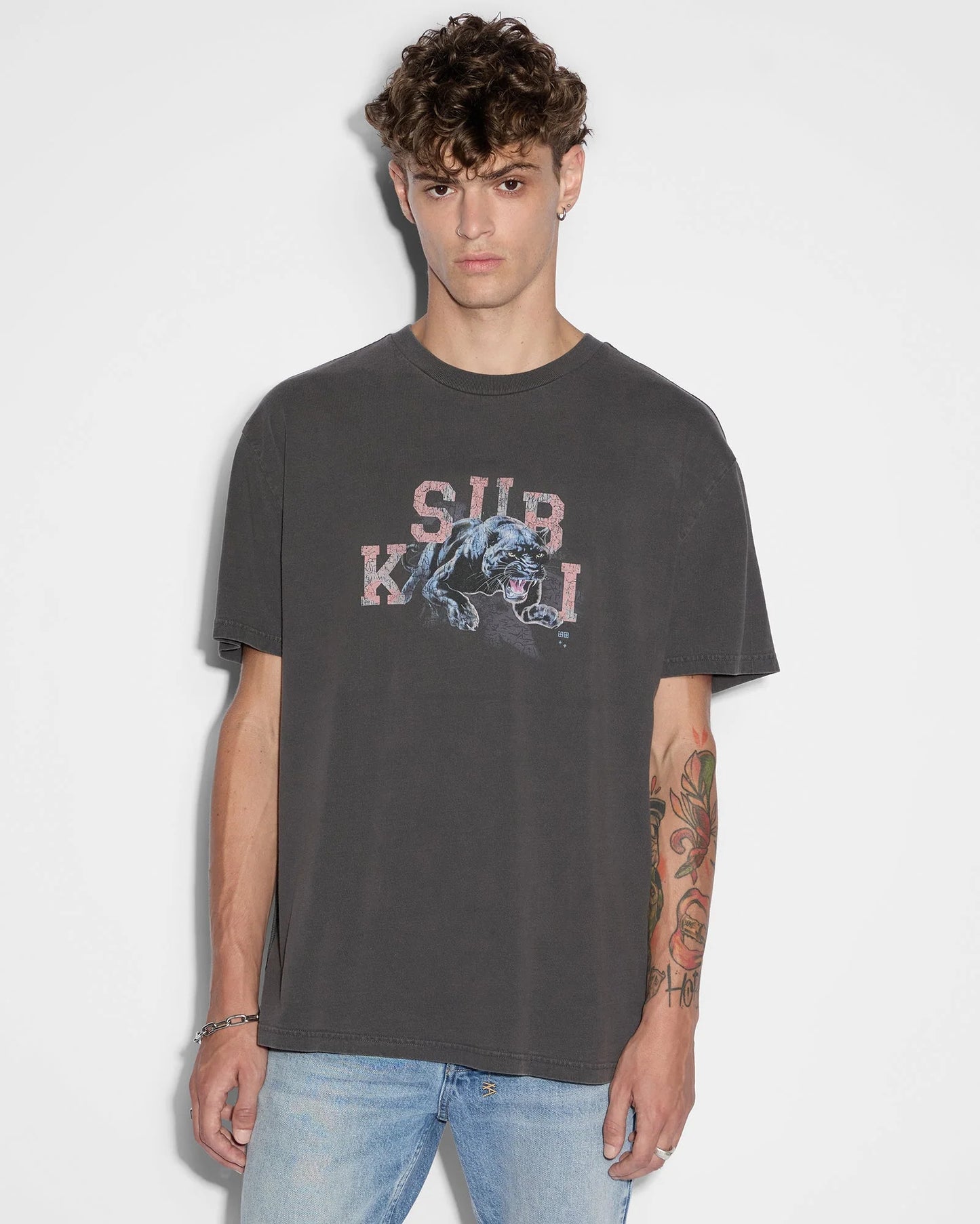 KSUBI // Apex Biggie SS Tee FADED BLACK