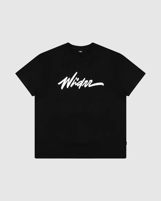 WNDRR // Apollo Box Fit Tee BLACK