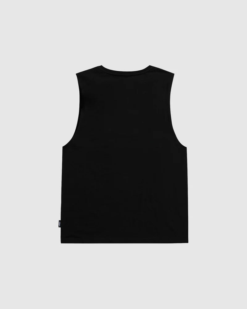 WNDRR // Ascend Muscle Top BLACK