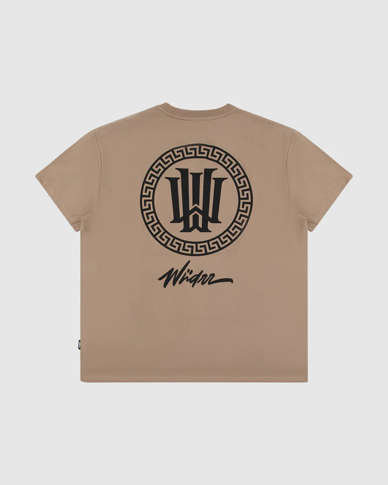 WNDRR // Apollo Box Fit Tee TAUPE