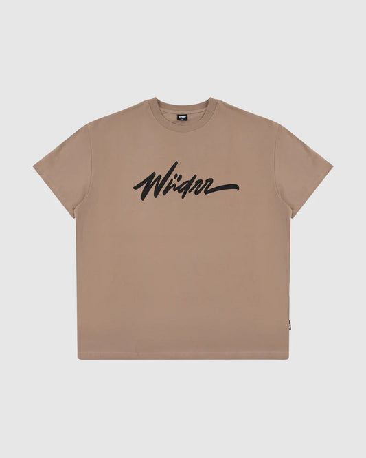 WNDRR // Apollo Box Fit Tee TAUPE