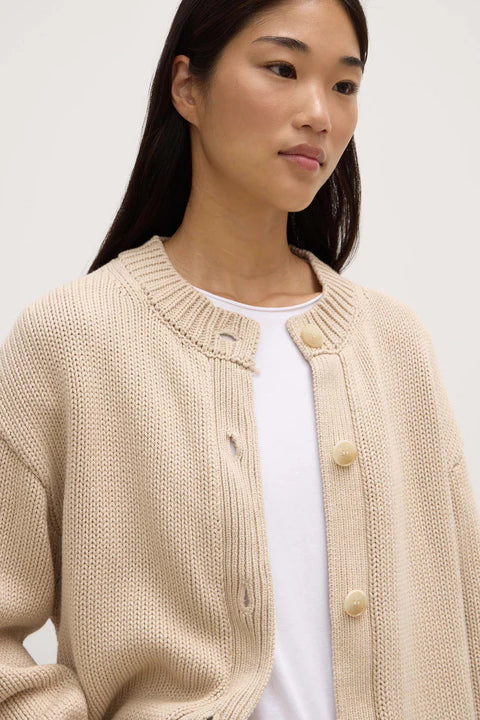 ASSEMBLY LABEL // Ava Knit Cardi NATURAL