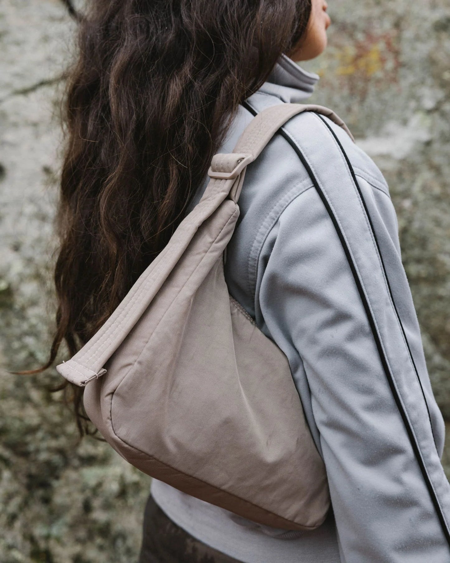 BAGGU // MINI Nylon Shoulder Bag DOVE