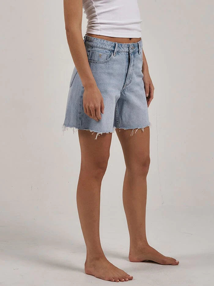 THRILLS // Billie Low Short ASH BLUE