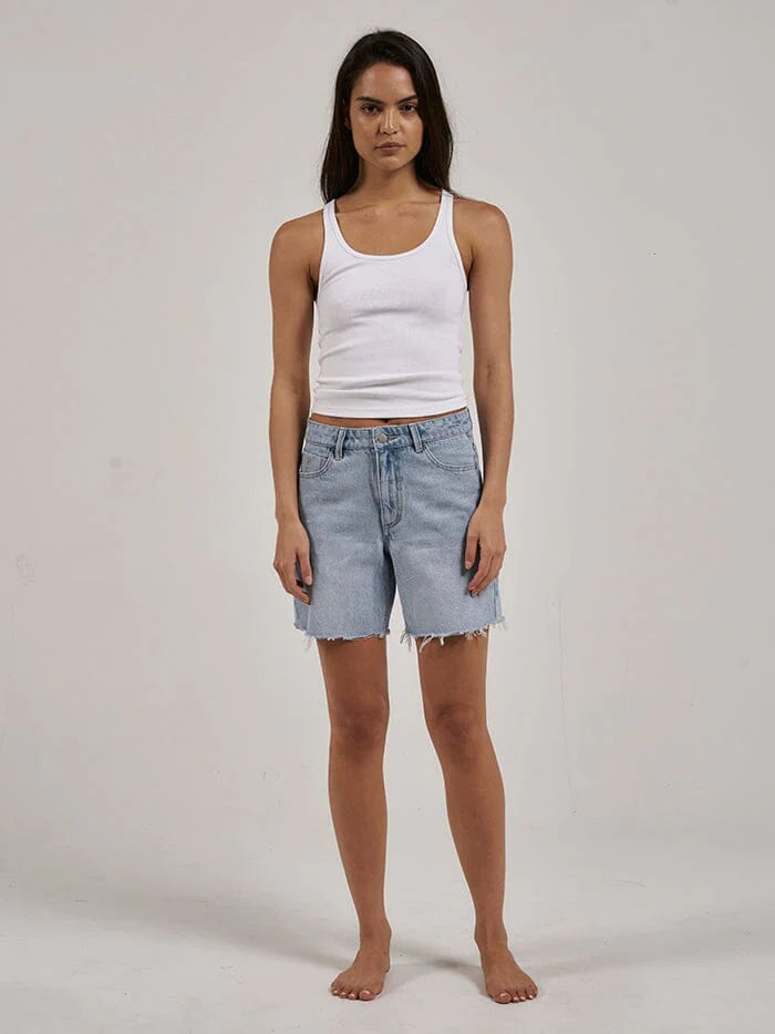 THRILLS // Billie Low Short ASH BLUE