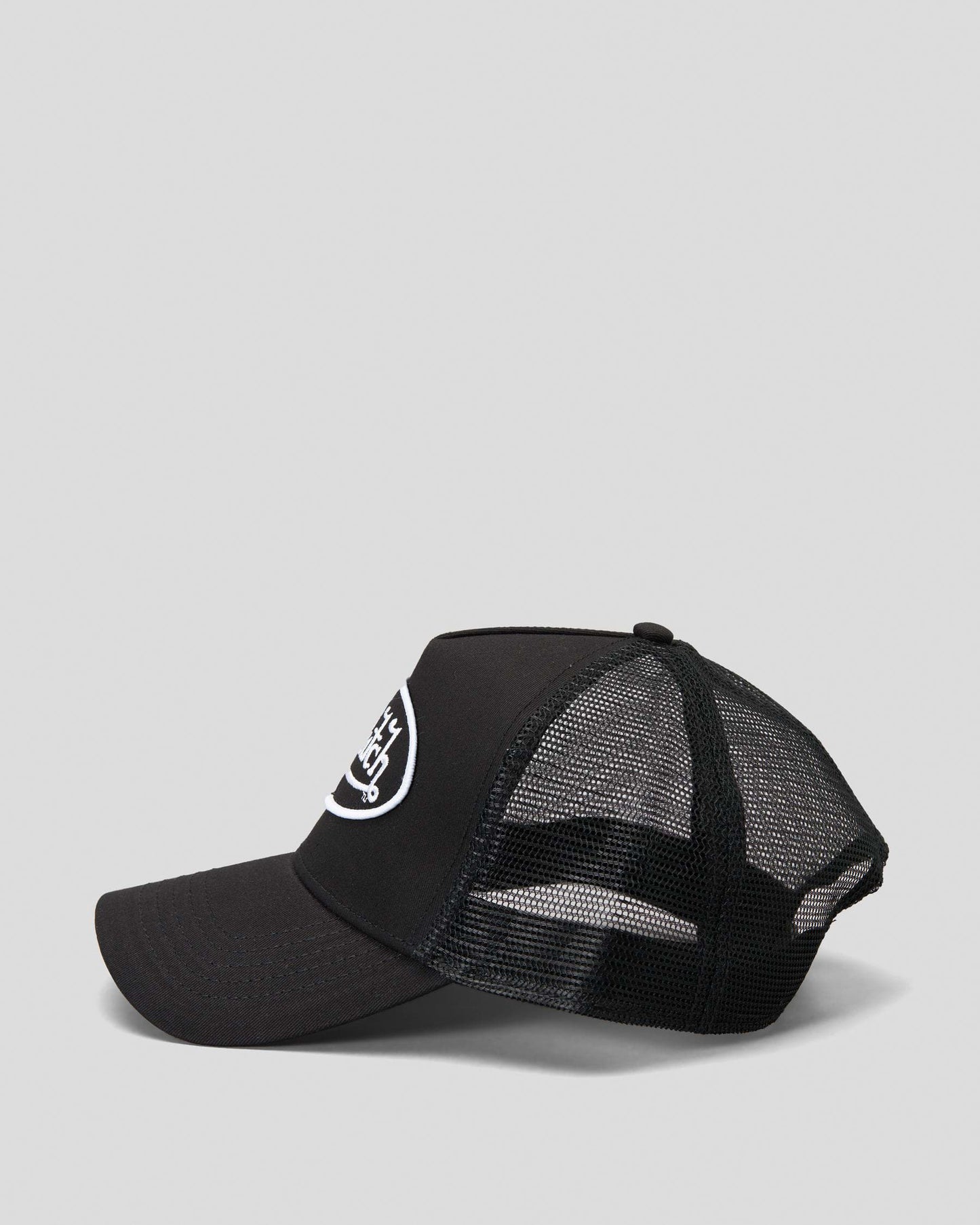 VON DUTCH // Classic Trucker 51 Hat BLACK WHITE