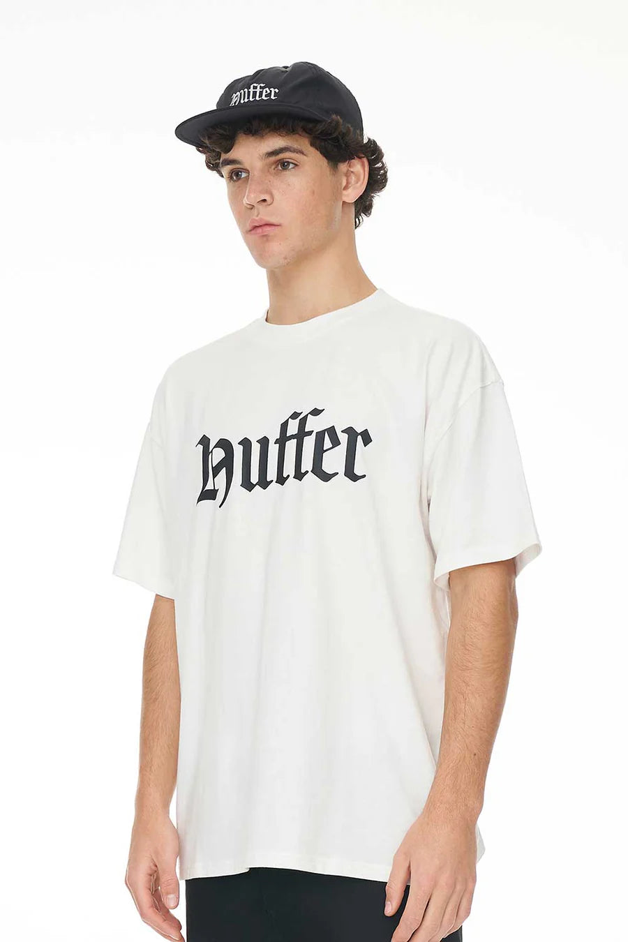 HUFFER // Block Tee Light Beams CHALK