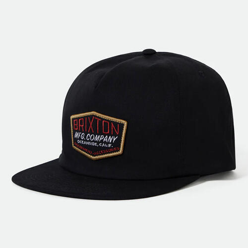 BRIXTON // Coleson HP SNPK BLACK/BURGUNDY