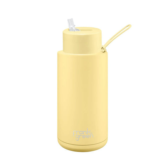 FRANK GREEN // 34oz Reusable Bottle BUTTERMILK