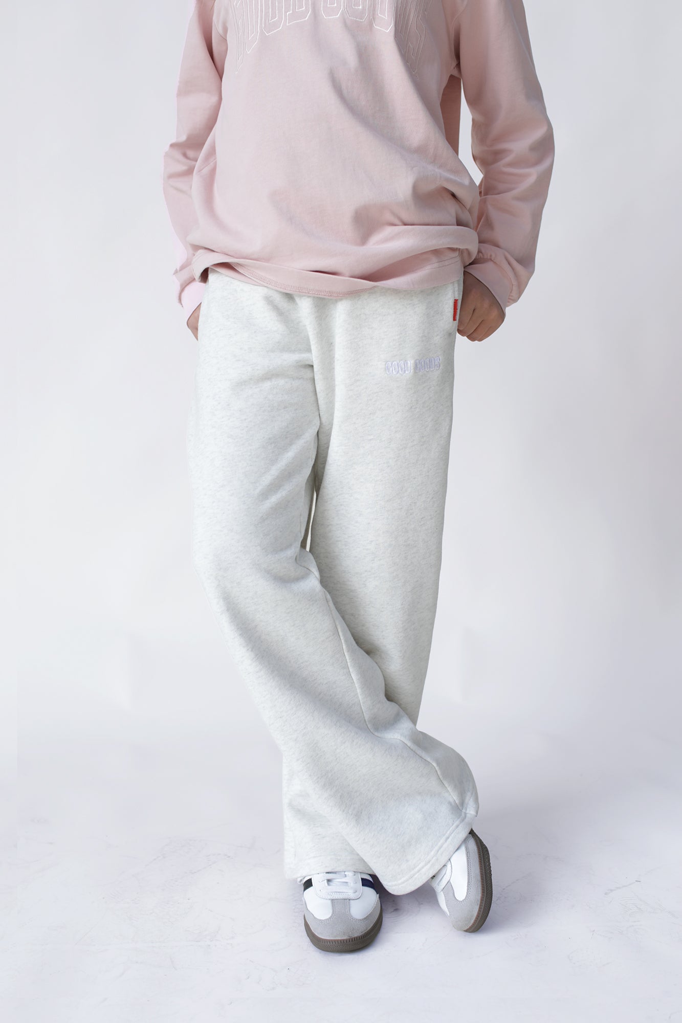 GOOD GOODS // Belle Trackies KICKER PRINT OAT MARLE