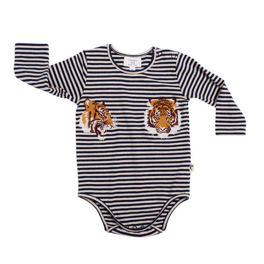 PHOENIX AND THE FOX // Bobbie Bodysuit TIGER STRIPE