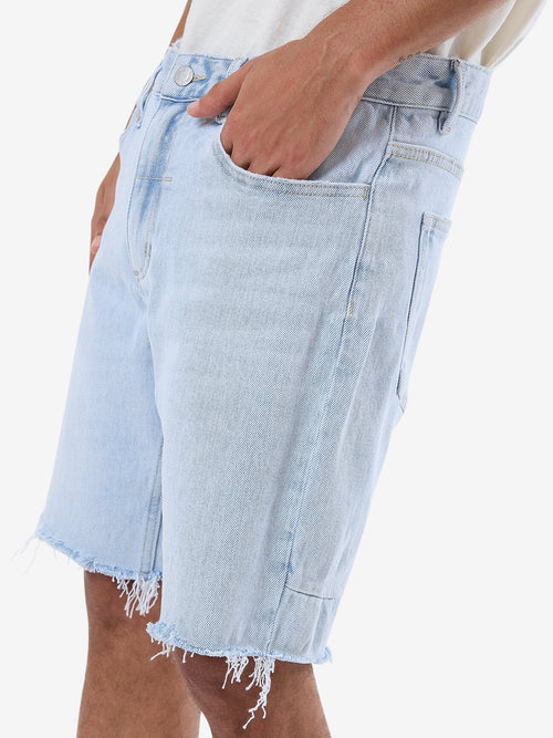 THRILLS // Bones Denim Short LIGHT ASH BLUE