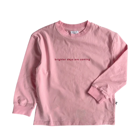 PHOENIX AND THE FOX // Brighter Days LS Tee PINK