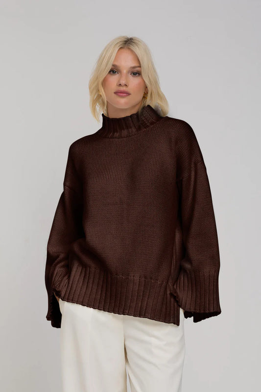 BLAK // Bring It Back Jumper CHOCOLATE