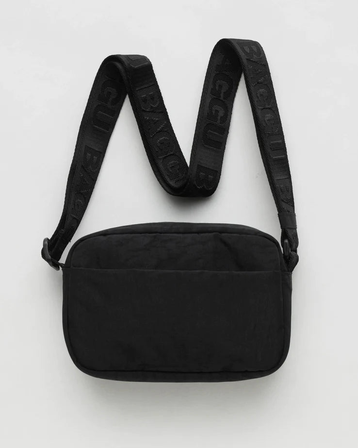 BAGGU // Nylon Camera Crossbody BLACK