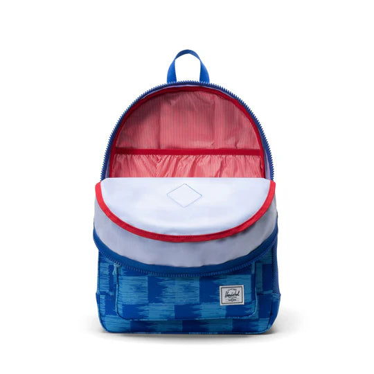 HERSCHEL // Heritage Youth Backpack CHECK YOURSELF DAZZLING BLUE