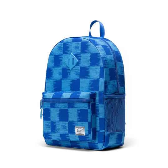 HERSCHEL // Heritage Youth Backpack CHECK YOURSELF DAZZLING BLUE