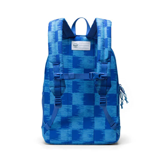 HERSCHEL // Heritage Youth Backpack CHECK YOURSELF DAZZLING BLUE