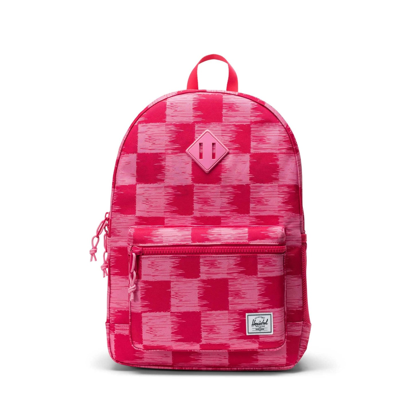 HERSCHEL // Heritage Youth Backpack CHECK YOURSELF RASPBERRY