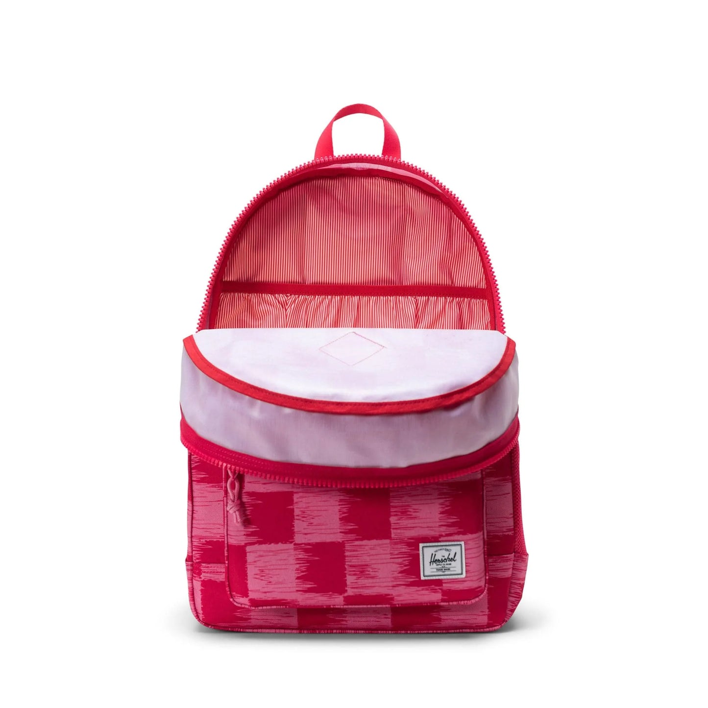 HERSCHEL // Heritage Youth Backpack CHECK YOURSELF RASPBERRY