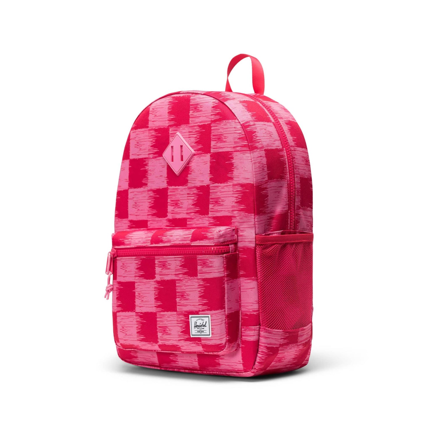 HERSCHEL // Heritage Youth Backpack CHECK YOURSELF RASPBERRY