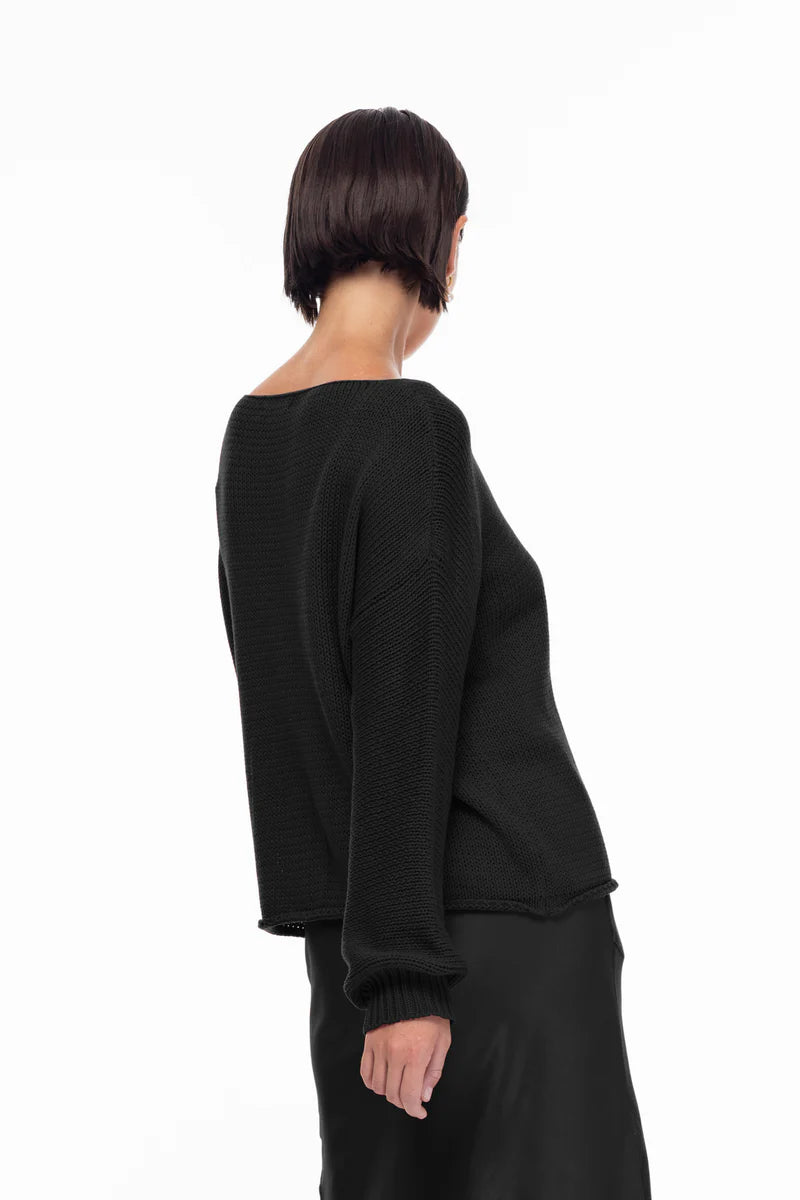 BLAK // Close Sweater BLACK