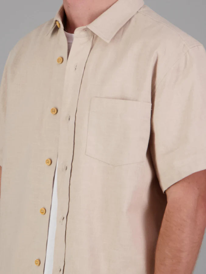 JAF // Coastal SS Shirt OATMEAL