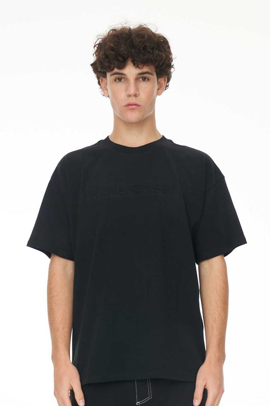 HUFFER // Block Tee Copywrite BLACK