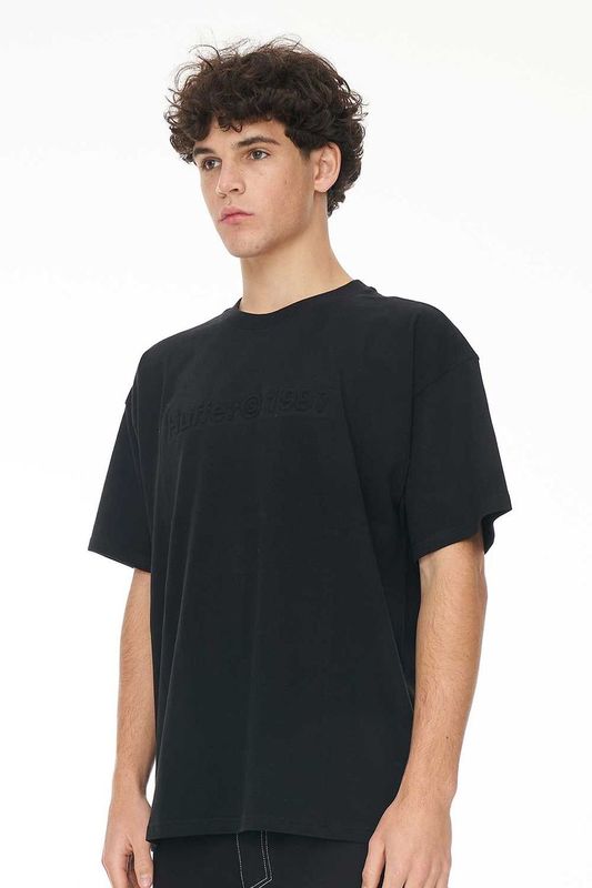 HUFFER // Block Tee Copywrite BLACK