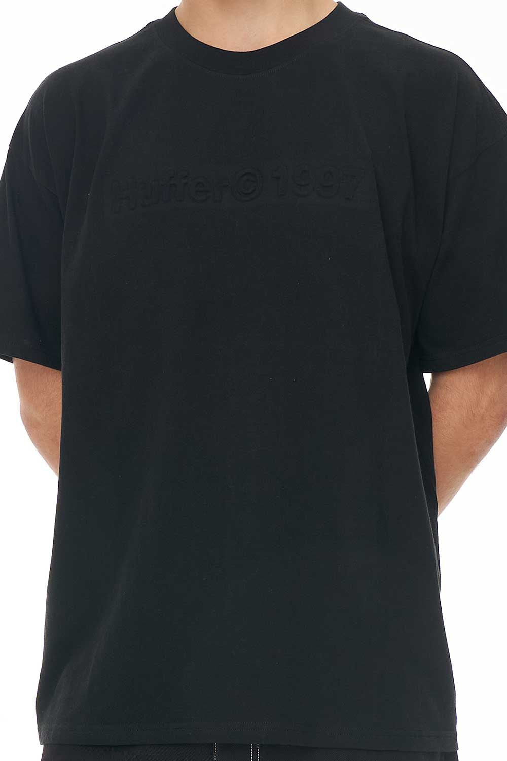 HUFFER // Block Tee Copywrite BLACK