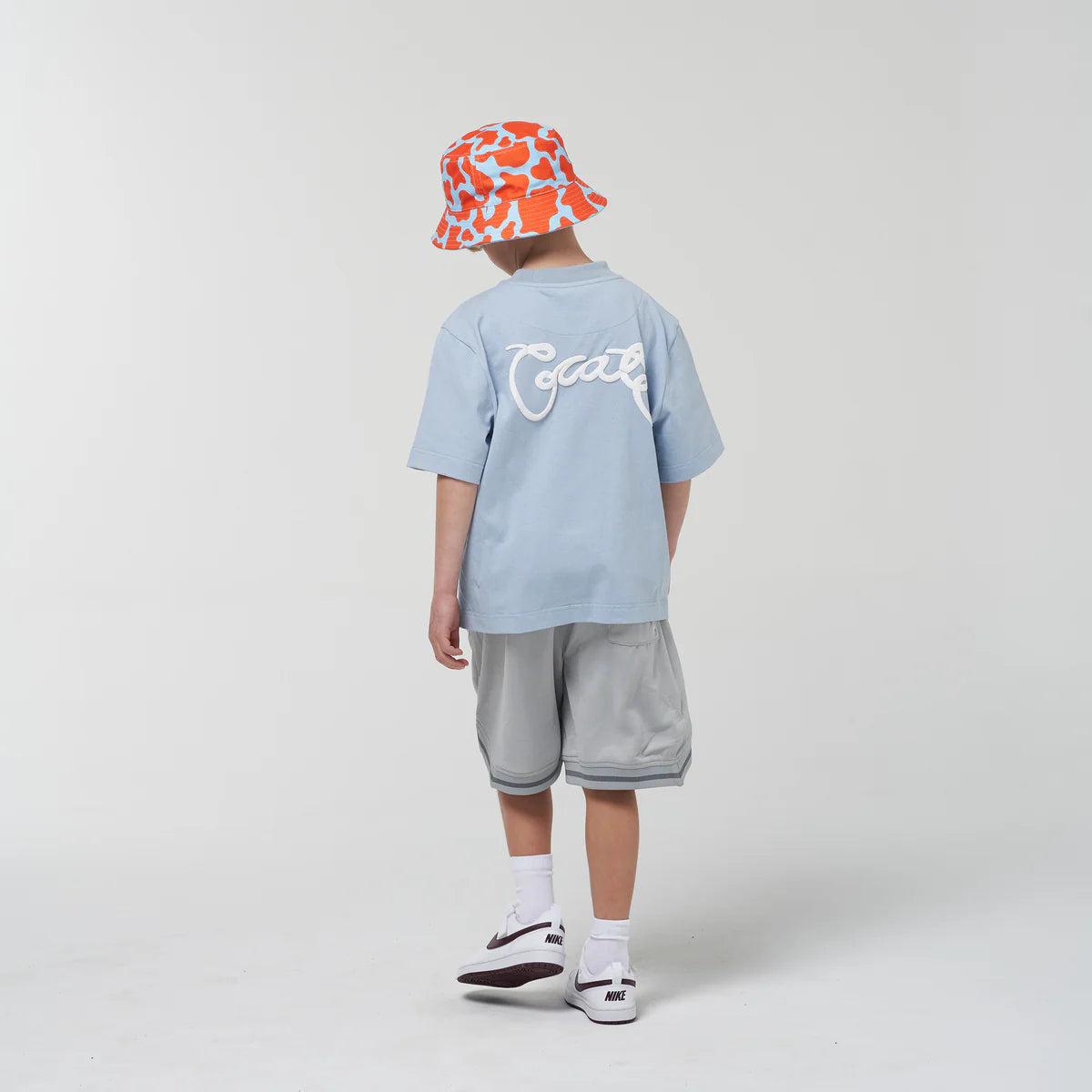 CRATE KIDS // Scripted Box Fit T-Shirt LIGHT BLUE