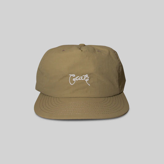 CRATE // Nylon Scripted Cap MOSS