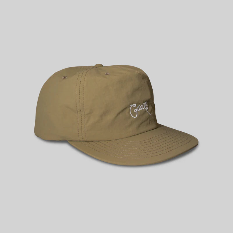 CRATE // Nylon Scripted Cap MOSS