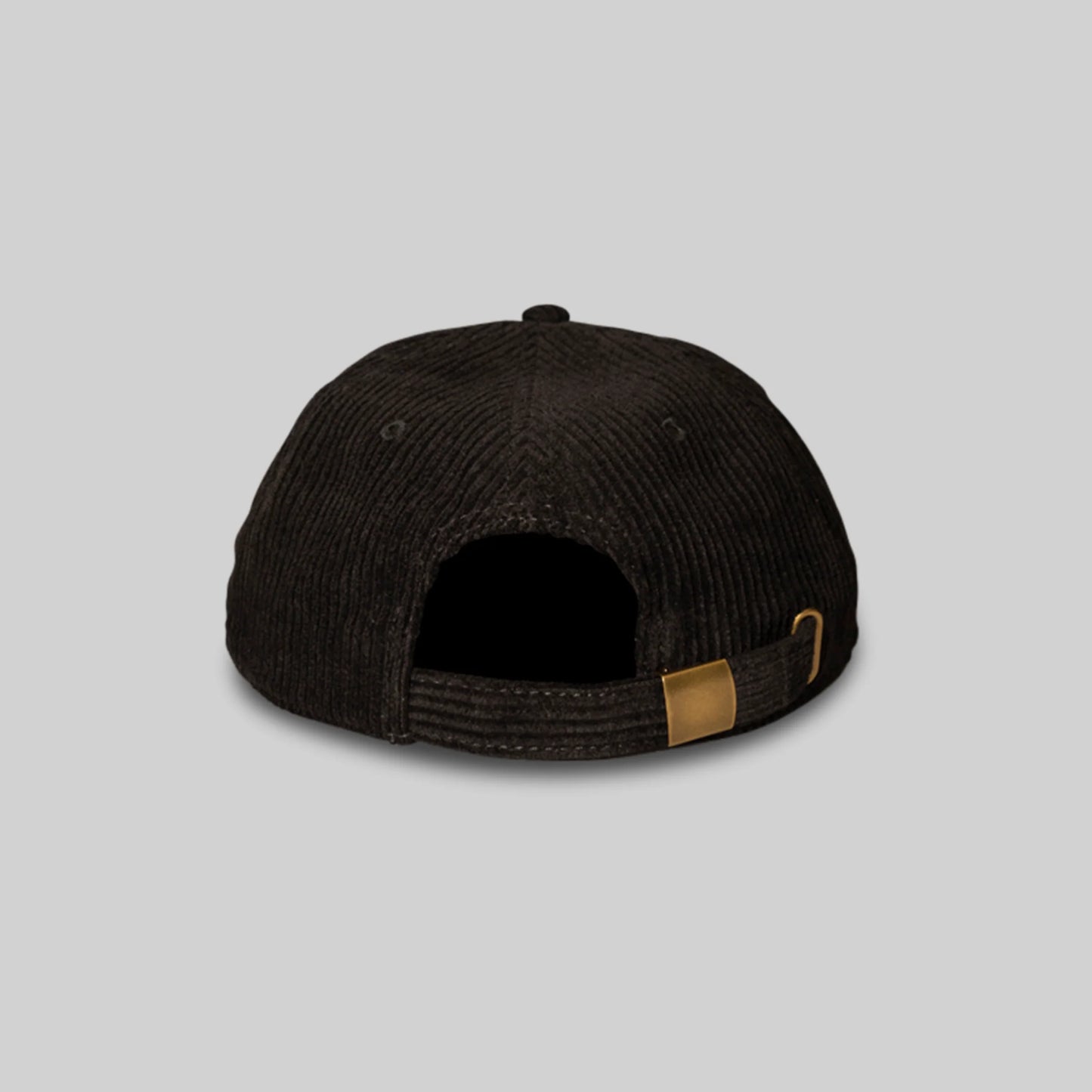 CRATE // Unisex Cord Varsity Cap BLACK