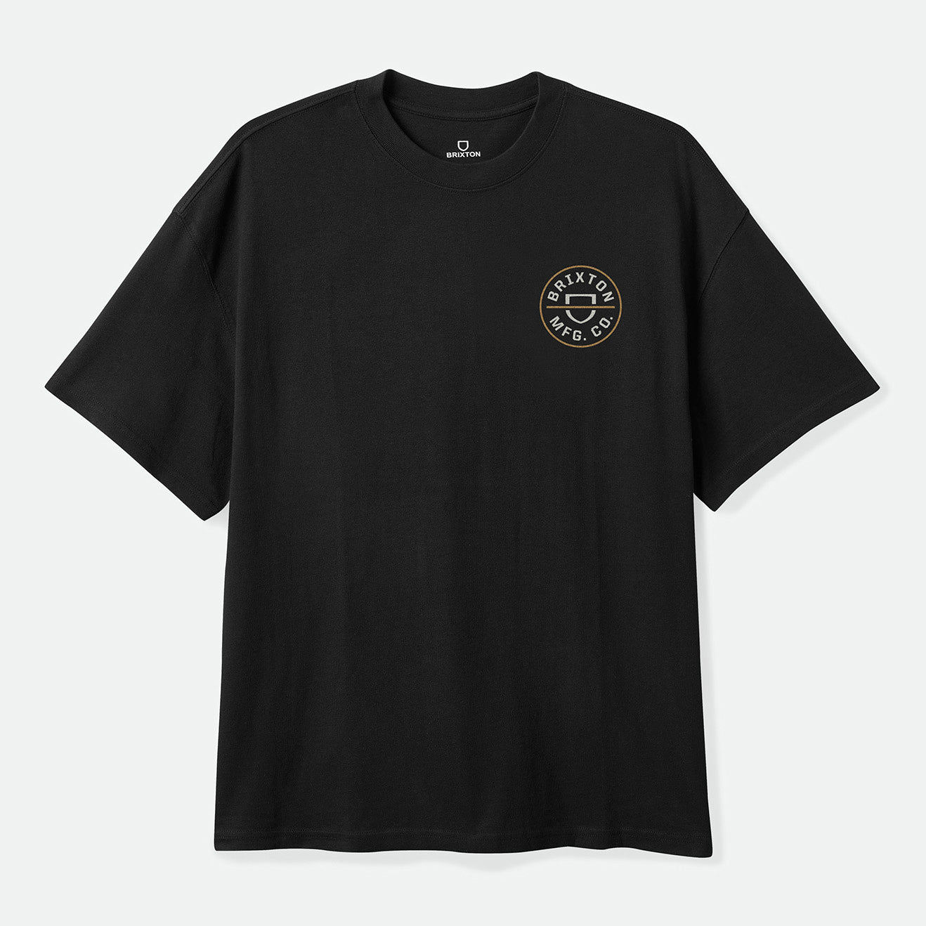 BRIXTON // CREST II SS Tee BLACK